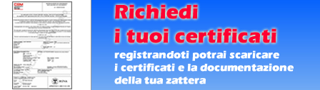 Zattere di salvataggio, certificati